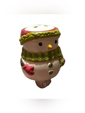 ScentSational Snowman Scented Wax Warmer Wall Plug In Holiday